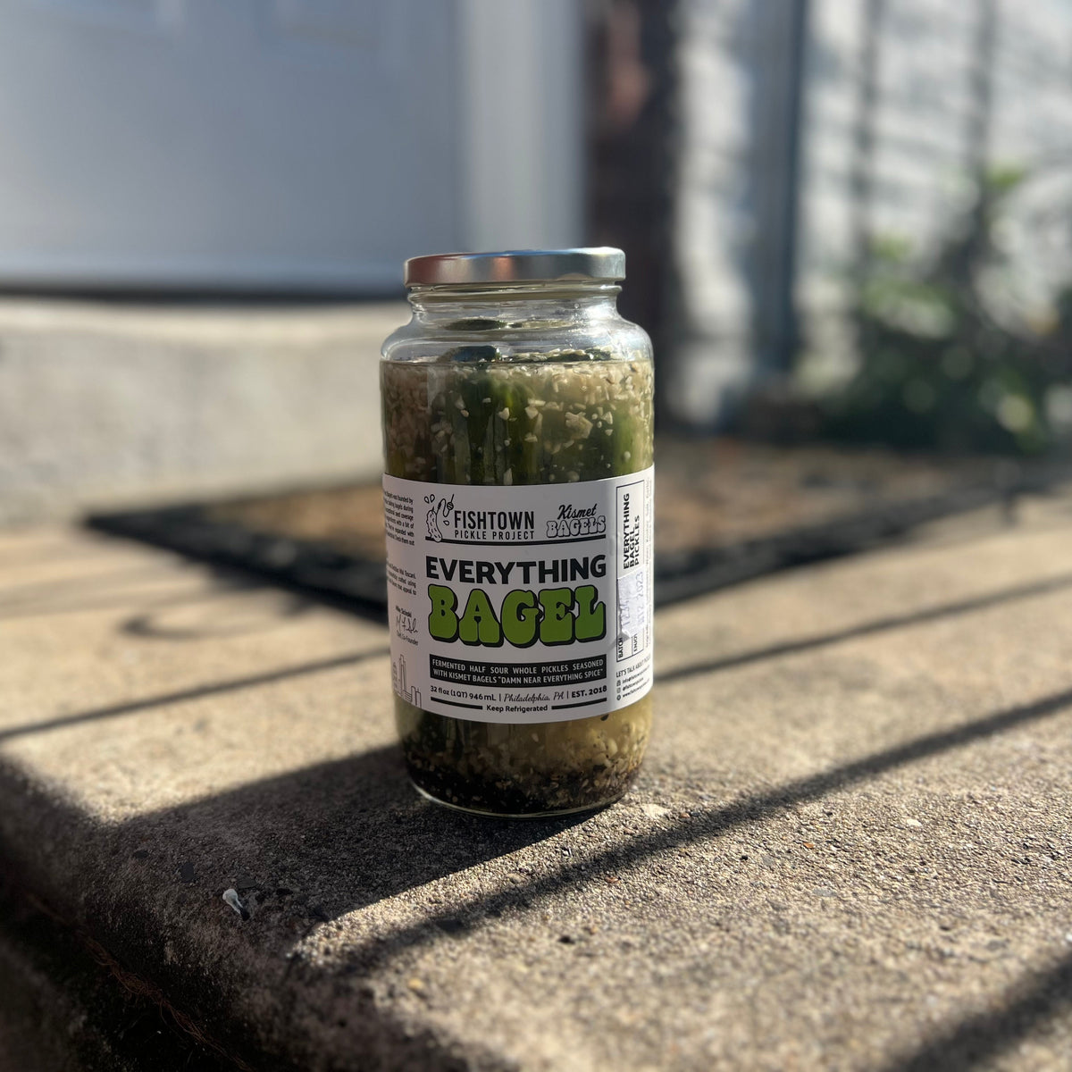 Everything Bagel Pickles (32 oz) Fishtown Pickle Project