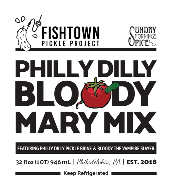 Philly Dilly Bloody Mary Mix (32 oz)