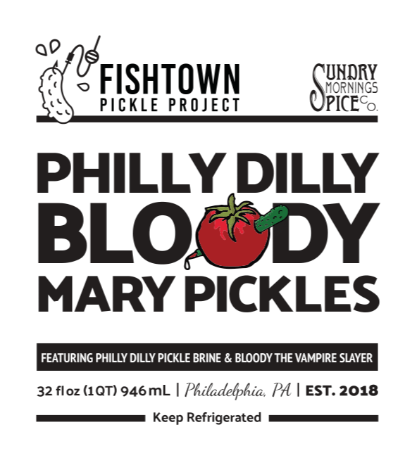 Dilly Bloody Mary Pickles