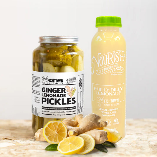 Ginger Lemonade Pickles