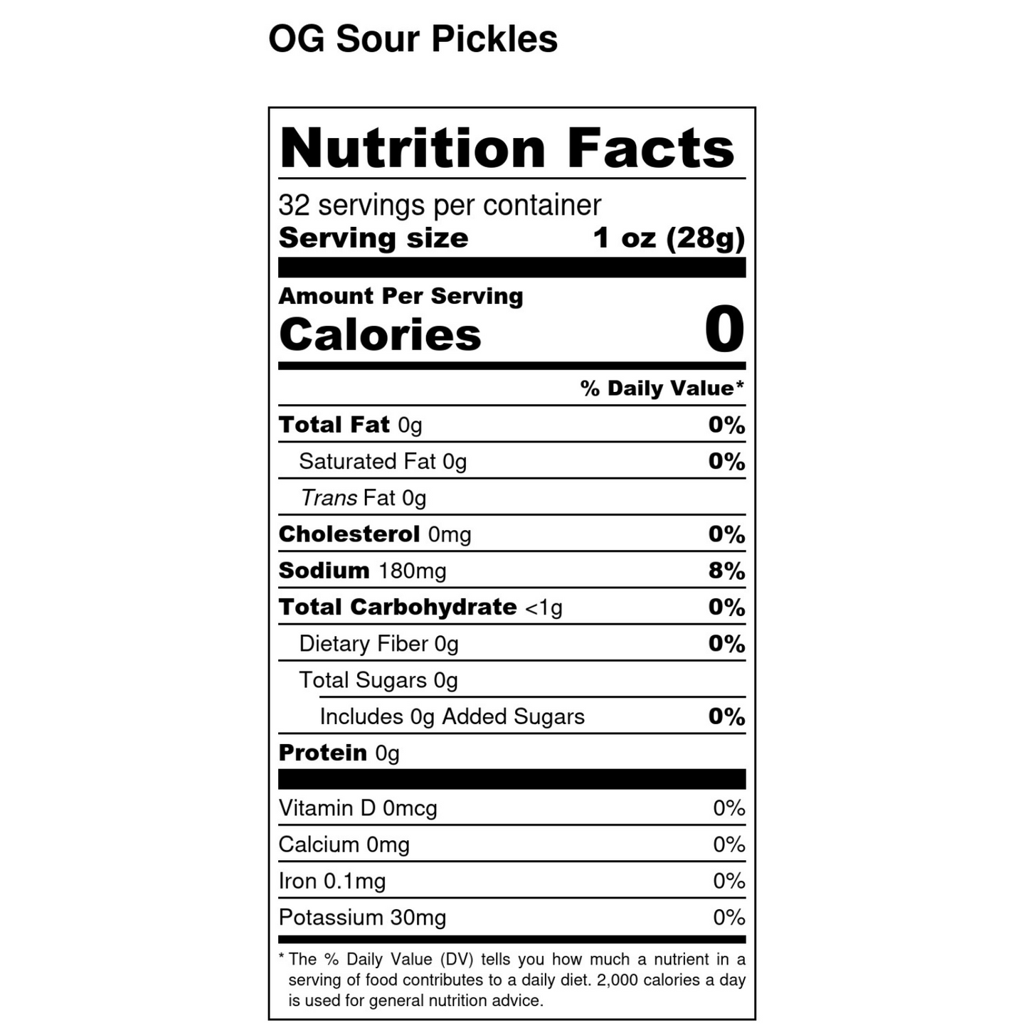 Original Sour Pickles