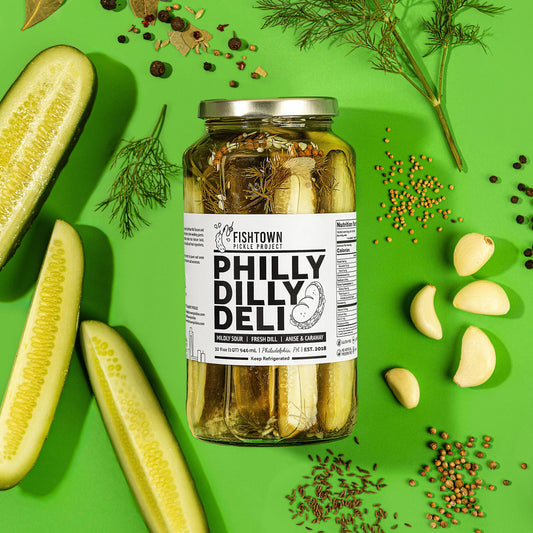 Philly Dilly Deli Pickles