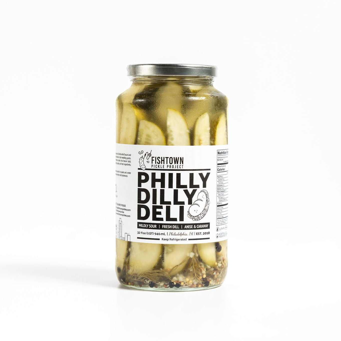 Philly Dilly Deli Pickles