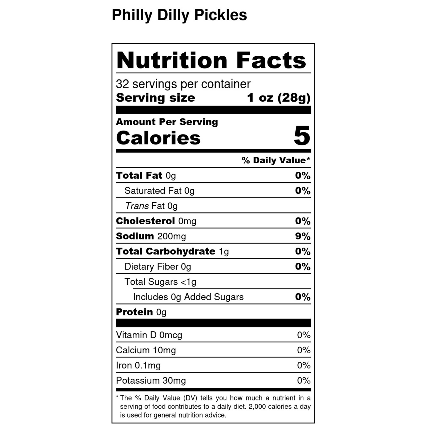 Philly Dilly Deli Pickles
