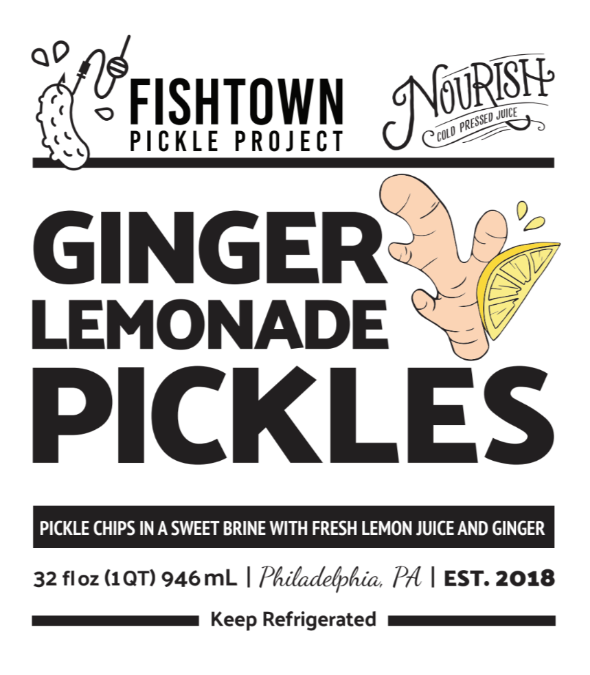 Ginger Lemonade Pickles