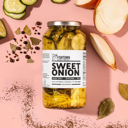 Sweet Onion Pickles