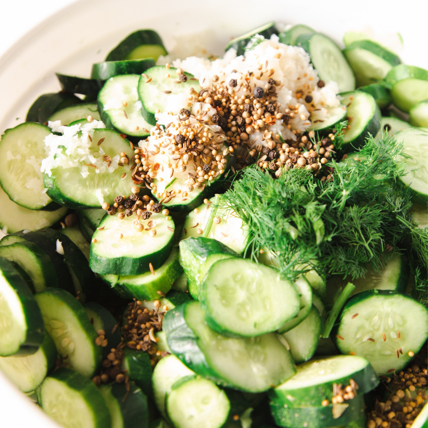 Sweet Horseradish Pickles