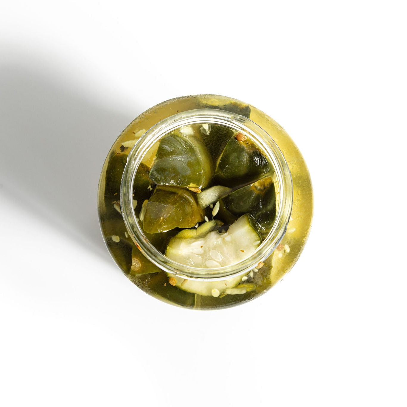 Zesty Sweet Garlic Pickles