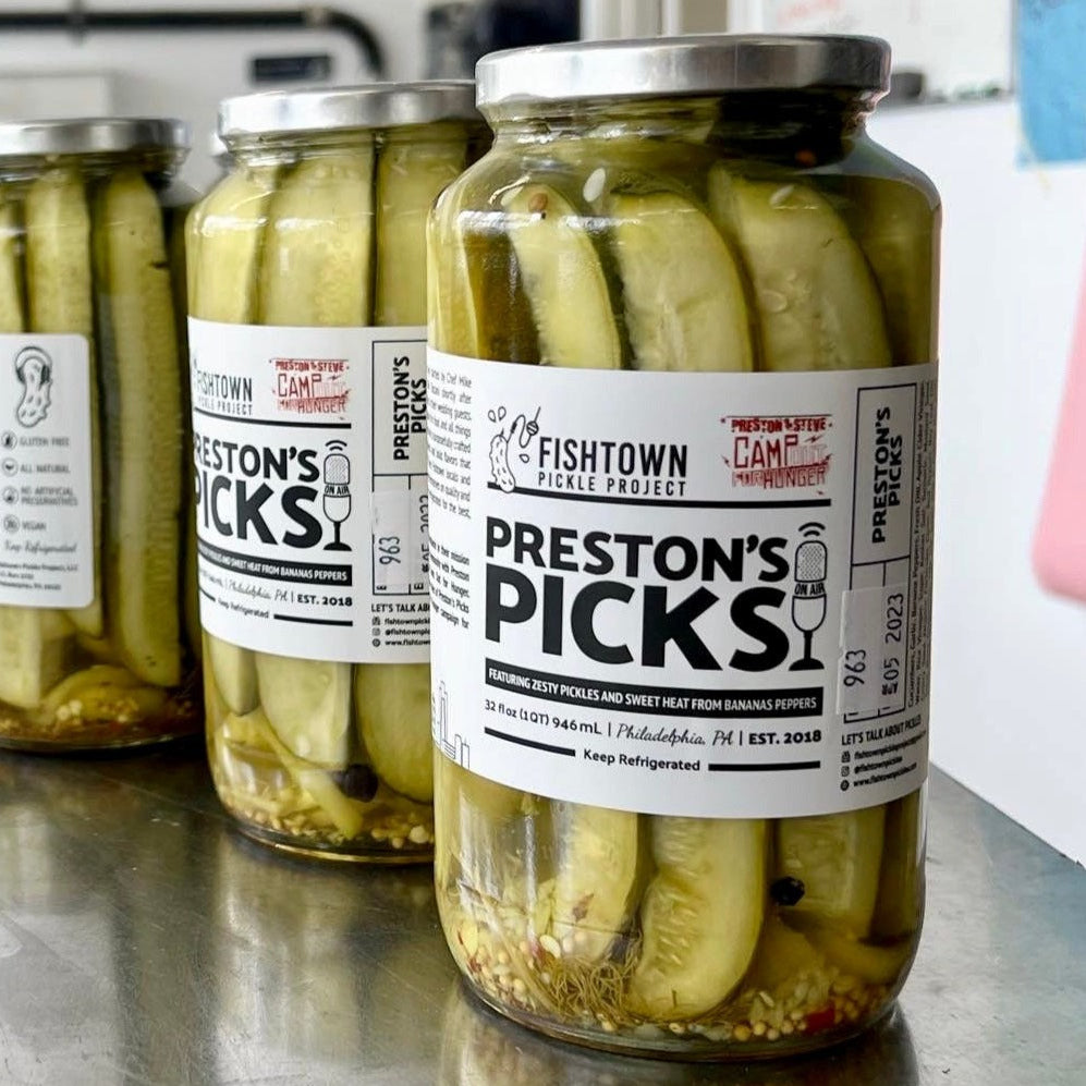 Preston's Picks (32 oz) Fishtown Pickle Project