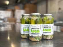 Load image into Gallery viewer, Everything Bagel Pickles (32 oz)
