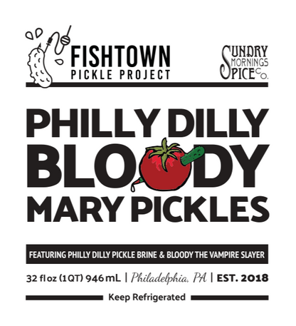Dilly Bloody Mary Pickles