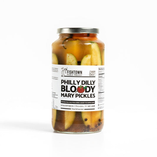 Dilly Bloody Mary Pickles