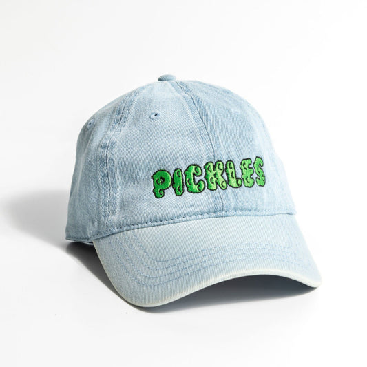 CUSTOM ART Denim Pickles Hat