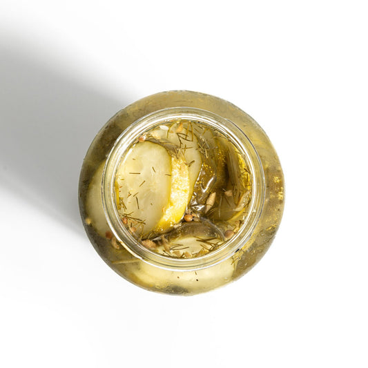 Ginger Lemonade Pickles