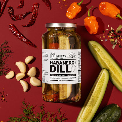 Habanero Dill Pickles