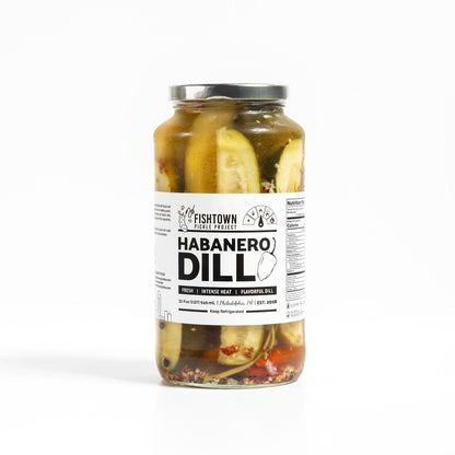 Habanero Dill Pickles