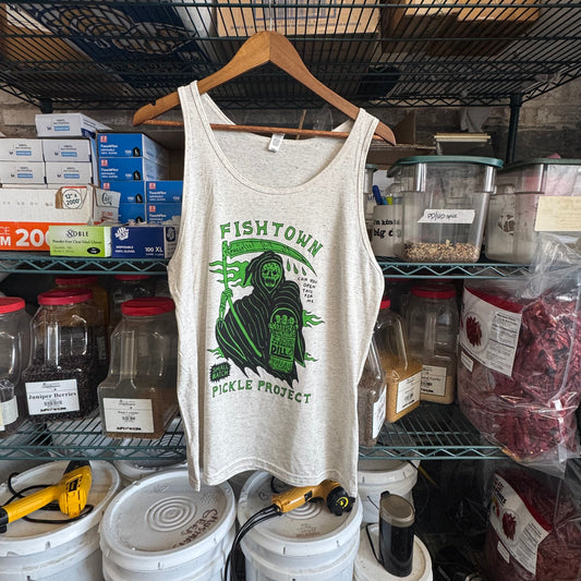 CUSTOM ART Habanero Dill Tank - Heavyslime x Fishtown Pickle Project