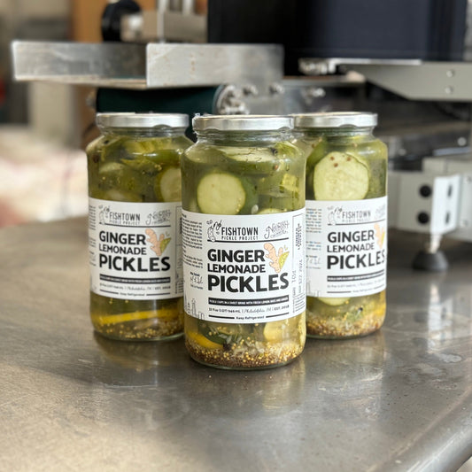 Ginger Lemonade Pickles