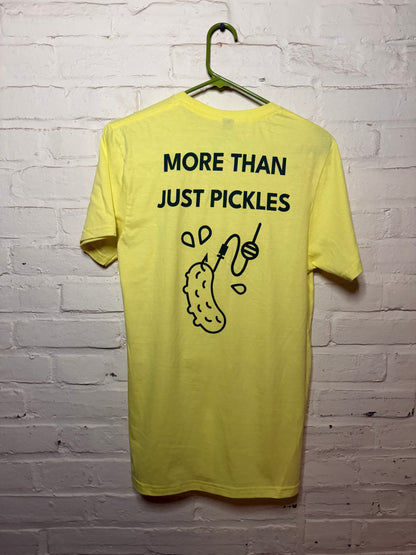 "More Than Just Pickles" FPP Logo Tee (Cornsilk)