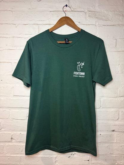 "More Than Just Pickles" FPP Logo Tee (Forest Green)