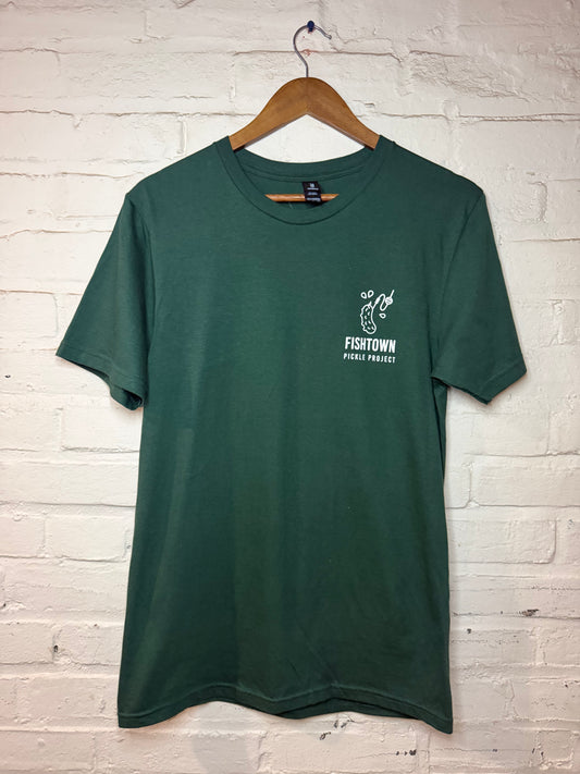 "More Than Just Pickles" FPP Logo Tee (Forest Green)