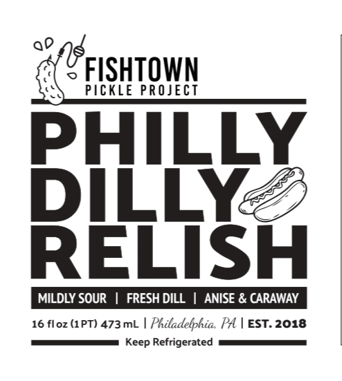 Philly Dilly Relish (16 oz)