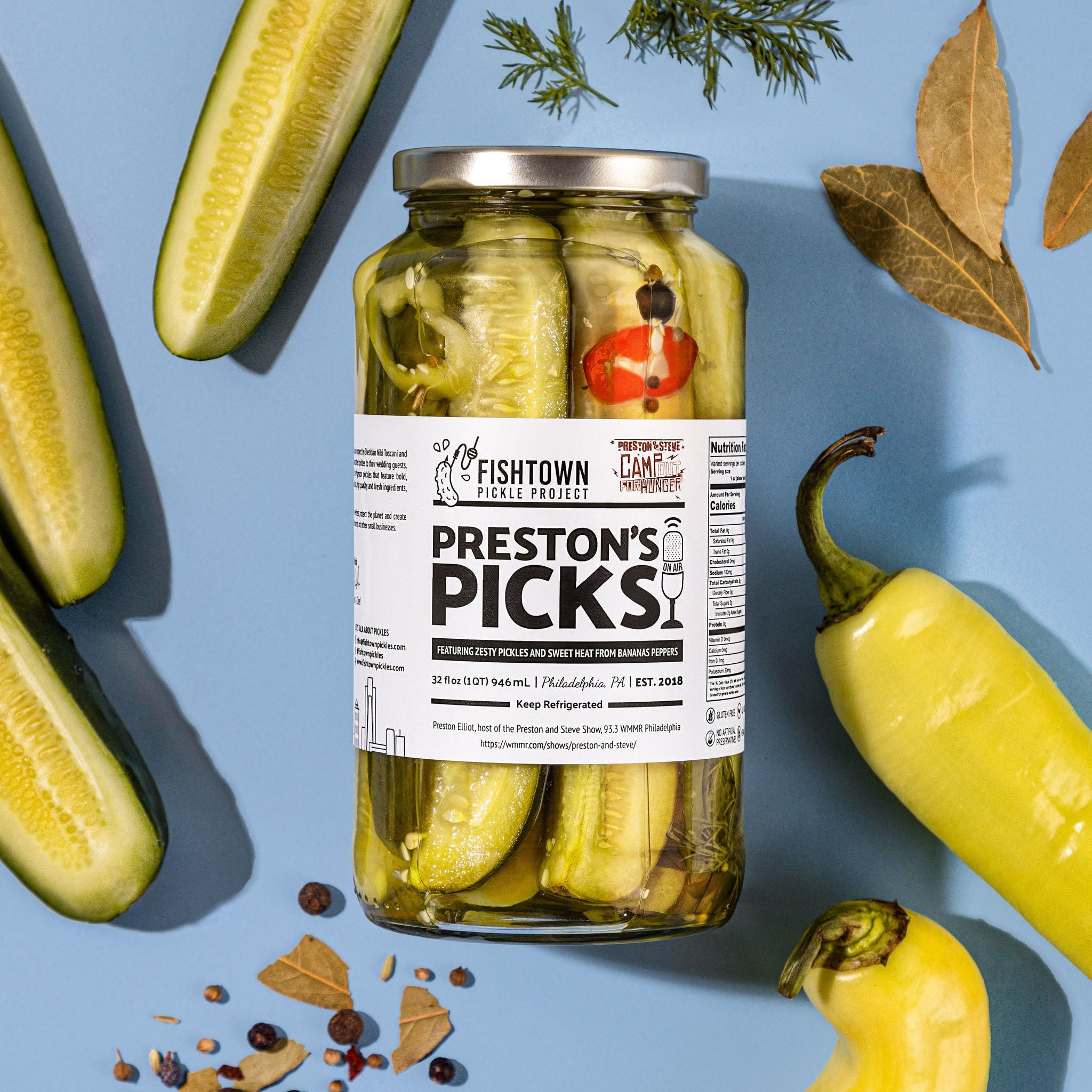 Preston's Picks | Artisan Small Batch Refrigerated Pickles