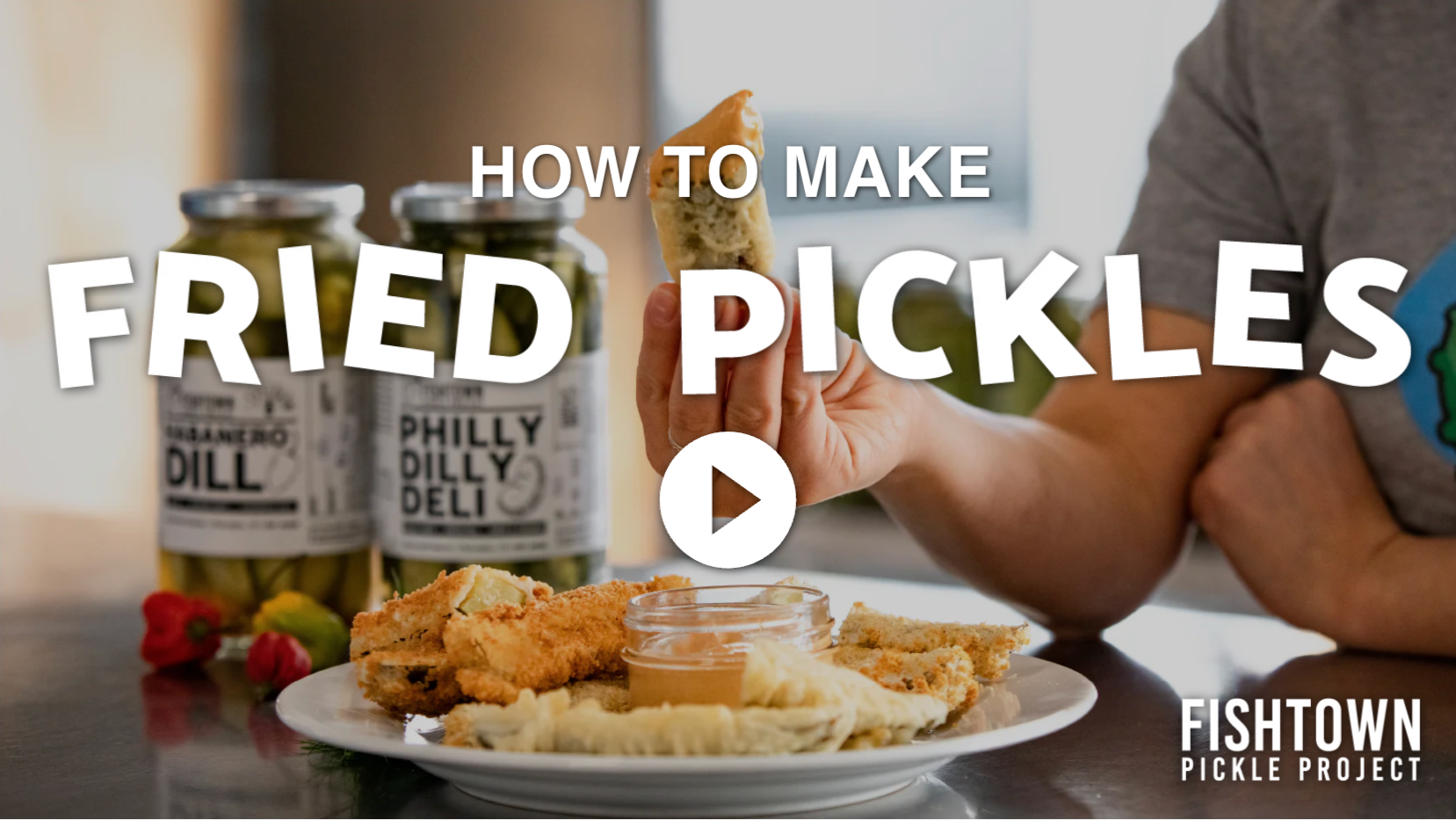 Load video: How To Make The Best Fried Pickles
