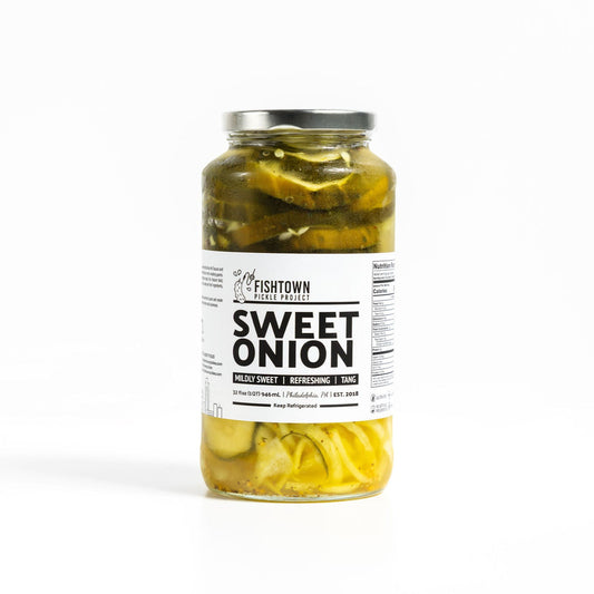 Sweet Onion Pickles