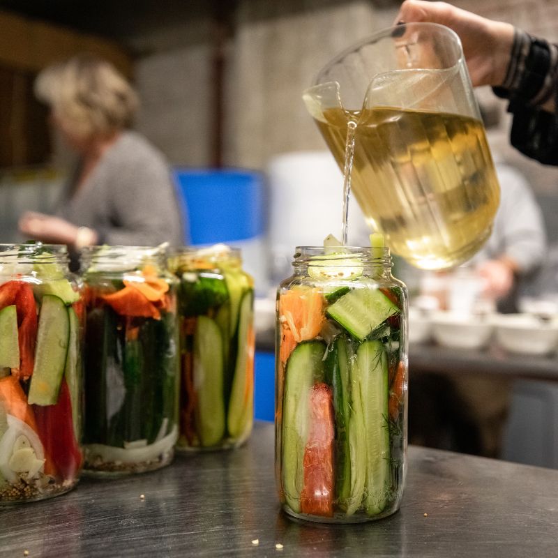 “Food Is Therapy” Pickling Class & Fundraiser