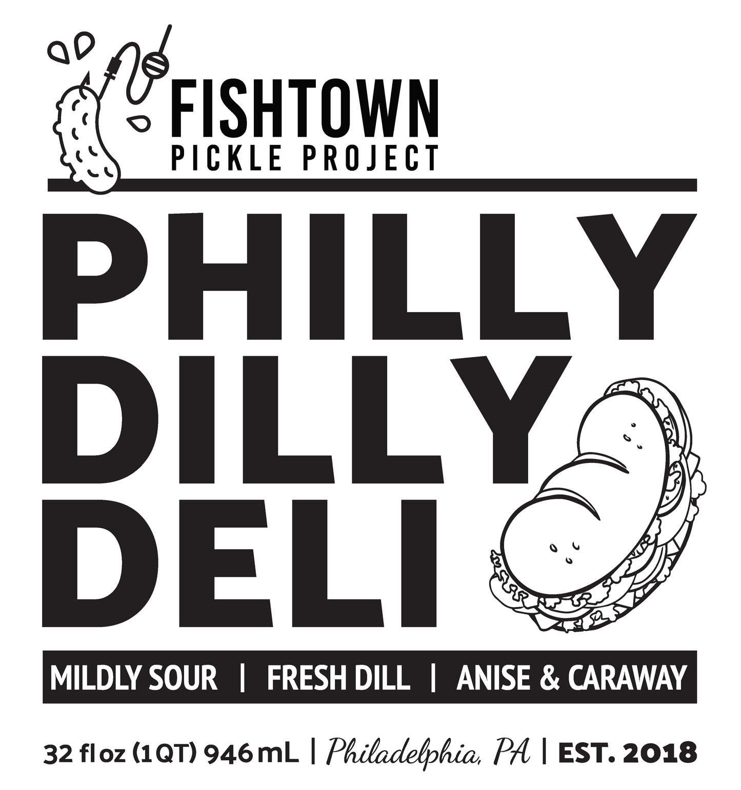 Philly Dilly Deli (32 oz)