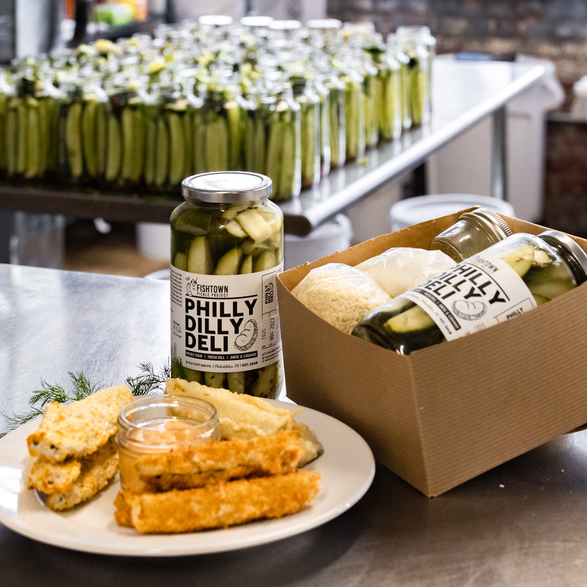 Spicy Fried Pickle Kit – Fishtown Pickle Project