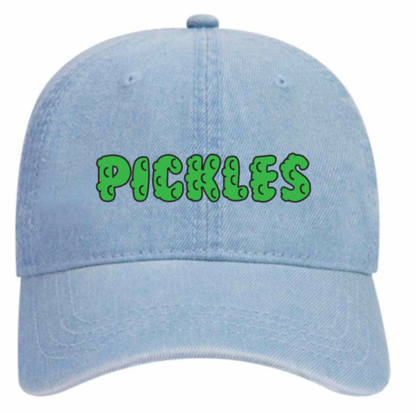 CUSTOM ART Denim Pickles Hat