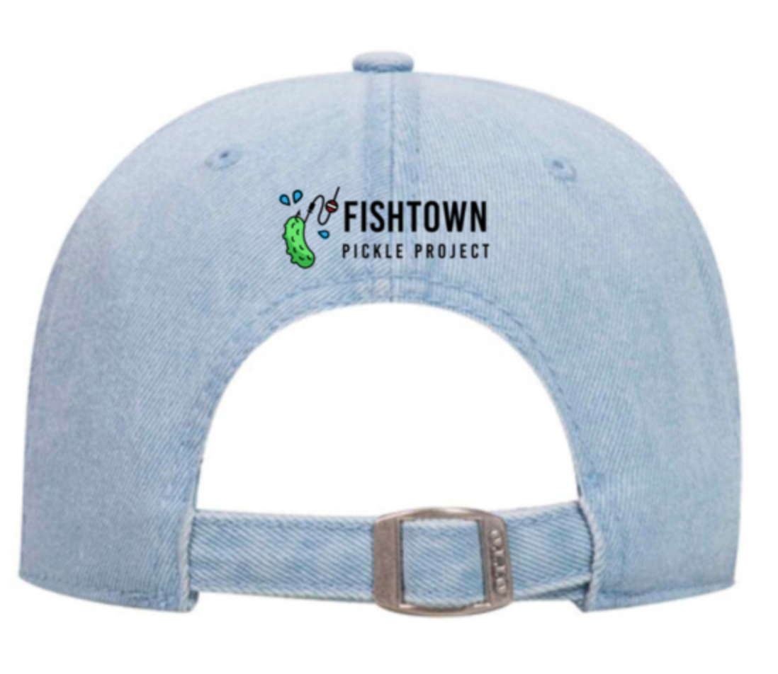 CUSTOM ART Denim Pickles Hat